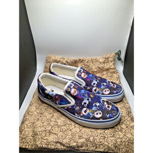 TAKASHI MURAKAMI X VANS 'BLUE SKULL' CLASSIC SLIP ON BNIB DS!